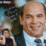 Mein unterschriebenes Bild von Mitch Pileggi in "Knight Rider 2000"