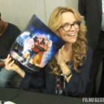 Lea Thompson mit meinem Autogrammposter