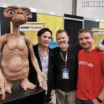 Unser E.T. mit Henry Thomas (Elliott), Robert MacNaughton (Michael) und mir