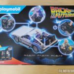 DeLorean-Verpackung Rückseite