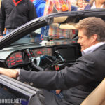 David Hasselhoff in meinem K.I.T.T. beim ZDF Fernsehgarten