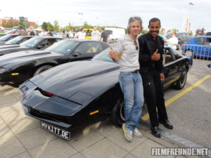 Michael Scheffe und Peter Parros an meinem K.I.T.T.
