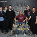 Alfie Allen, Jack Gleeson, Daniel Portman, Finn Jones, Keisha Castle-Hughes, Carice van Houten aus "Game of Thrones"