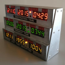 DeLorean Time Circuits – Zeitanzeige – 1:1